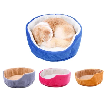 

Washable Pet Bed For Small Dogs Soft Cat's House For Kitten Teacup Candy Kennel Blanket For Guinea Pig Rabbit Warm Home For Cat