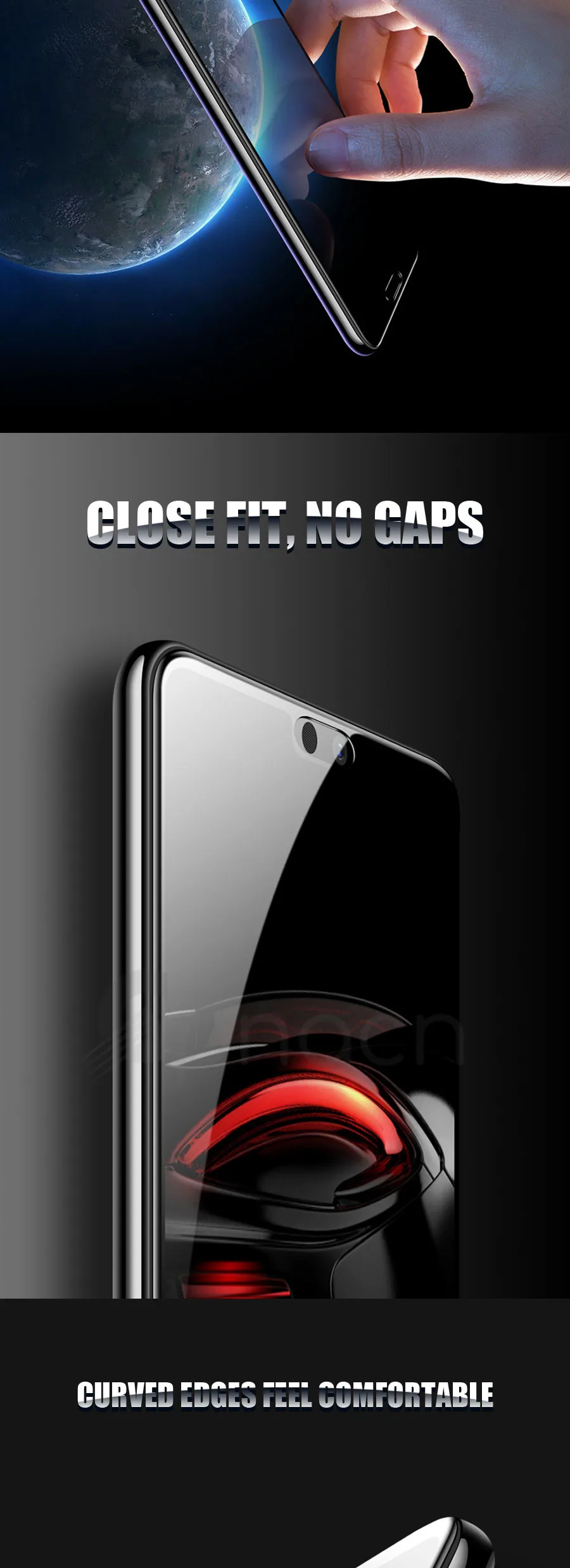 20D Защитное стекло для huawei P30 Pro Lite P20 Pro P10 Lite Plus P Smart закаленное защитное стекло для экрана чехол