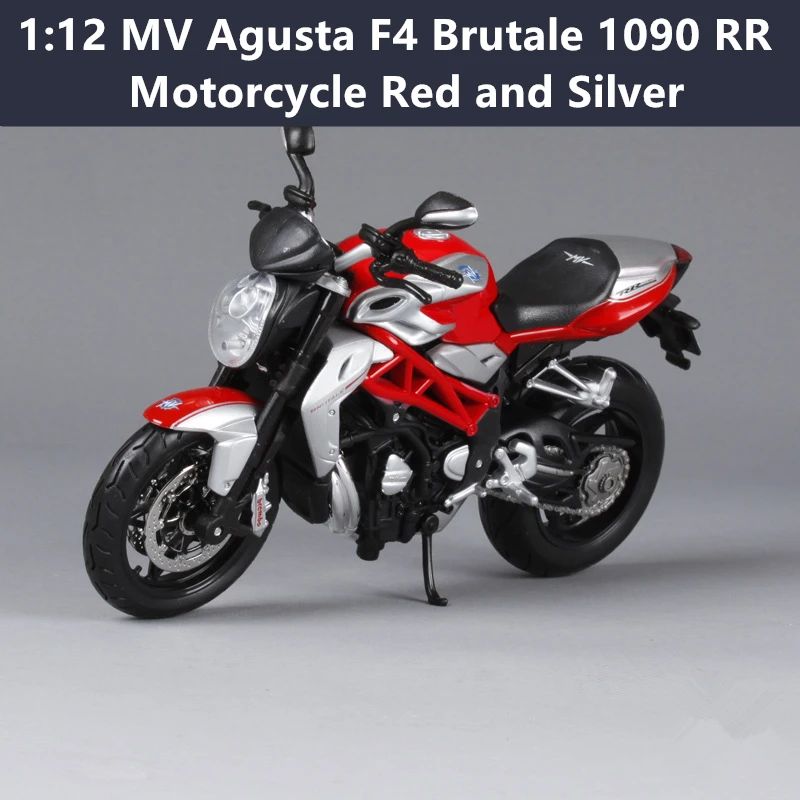Maisto 1:12 MV Augusta 1090 RR моделирование сплав мотокросса серии авторизованный игрушечный мотоцикл автомобиль Коллекционирование подарки - Цвет: 1090 RR