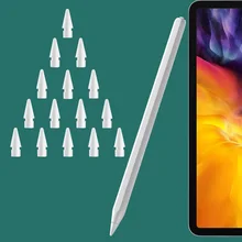 Oryginalny rysik iPad Stylus ładowania z iPad z nachylenia Apple Pencil 2 1 dla 2018-2021 iPad Pro 11 12 9 powietrza 4 5 Mini 5 6 tanie tanio Peilinc Rohs WEEE CN (pochodzenie) Ekran pojemnościowy Dla apple 16 5cm Z tworzywa sztucznego stylus pen capacitive stylus active