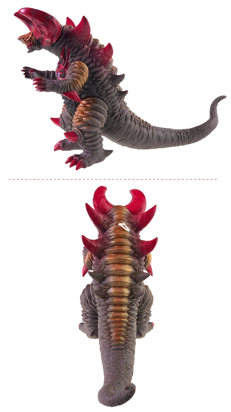 Bandai Jade Ultraman Монстр мягкий Silcone фигурка кукла игрушка Делюкс издание Отт Монстр серия-скелет брат Mora