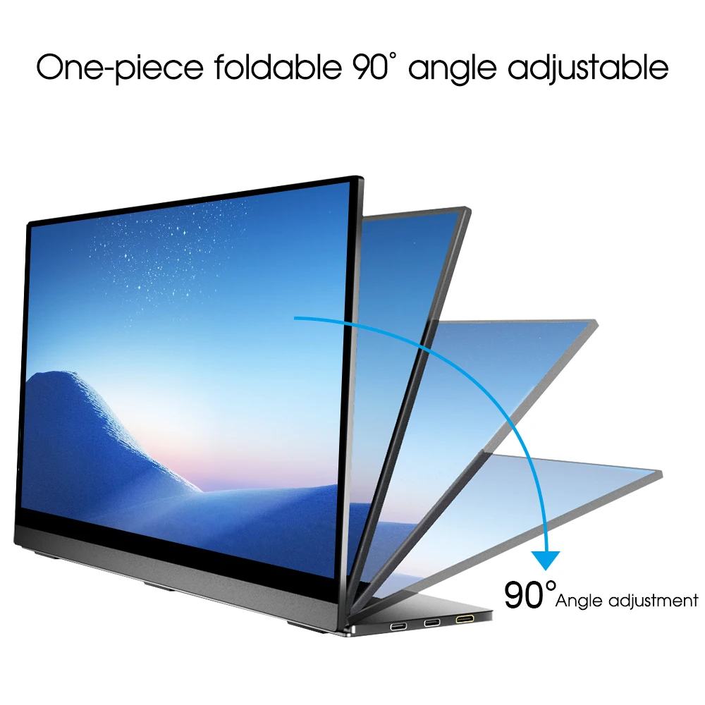 UPERFECT 15.6 ġ  Ʈ 4K ޴  IPS ġ ũ USB ÷ G- HDMI PS4 PS5 x ڽ PC Ʈ