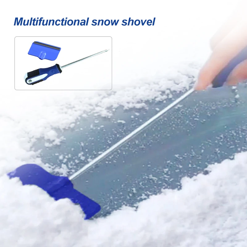 

2-in-1 Car Windshield Snow Ice Removing Screwdriver Snow Removal Tools For Car Truck SUV