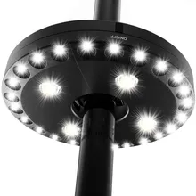 

Feron Parasols Solar Lanterns 24+4LED Umbrella Travelling Dispatcheable Round Portable Garden Tent Fishing Camping Round Lamp