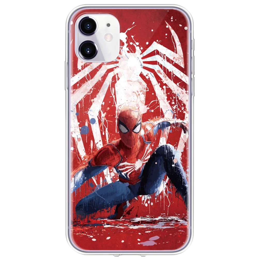 0fzzxdun Marvel супергерой Мстители мягкие ТПУ fundas для iPhone 5 5S SE 6S 7Plus 8 Plus X XS XR XS Max Coque для iPhone 11 Pro MAX Case - Цвет: 0fzzxdun