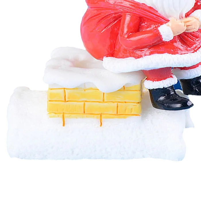 Miniature Resin Christmas Series Micro Garden Plant Bonsai Dollhouse Decorations Y4UE - Цвет: 2