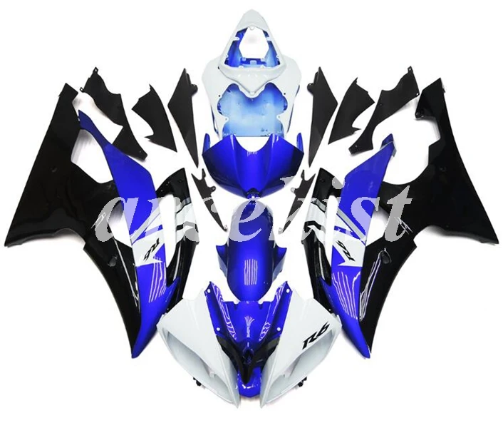 4 бесплатные подарки литьевая Форма ABS обтекатели комплект подходит для YAMAHA YZF-R6 2008- 08 09 10 11 12 13 14 15 16 комплект кузова синий