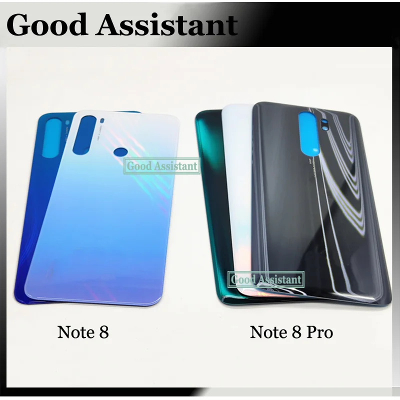 Задняя крышка батарейного отсека для Redmi Note 8 Pro M1906G7G M1906G7T / M1908C3JH M1908C3JI