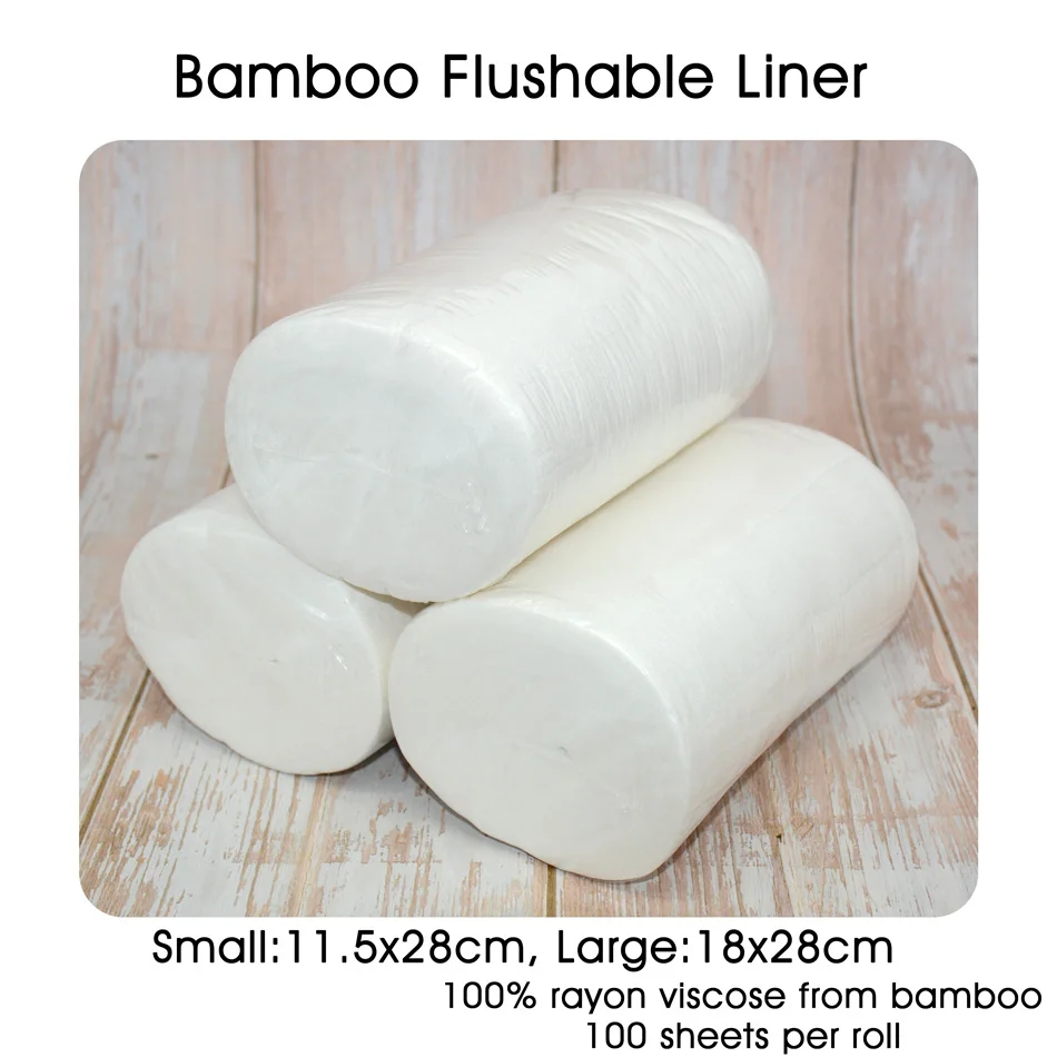 4pcs-wizinfant-disposable-liner-flushable-liner-bio-liner-bamboo-liner-natural-fiber-and-biodegradable-free-shipping