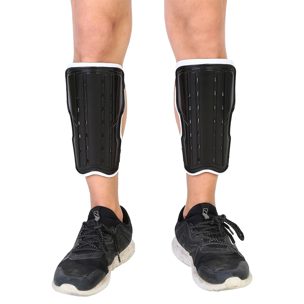 1 пара Регулируемая Защита ног защитные щитки футбольные протекторы детей и взрослых щиток на голень для футбола Защитные колодки