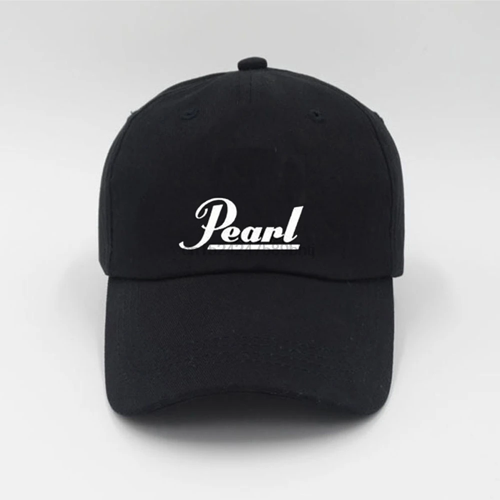 Жемчужные барабаны логотип Винтаж Snapback шляпа черный головной убор одежда