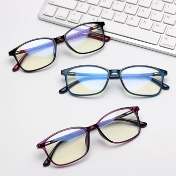 

Fashion Anti Blue Rays Computer Glasses Women Men Blue Light Blocking Glasse TR90 Anti-UV Radiation Protection Gaming Glasses