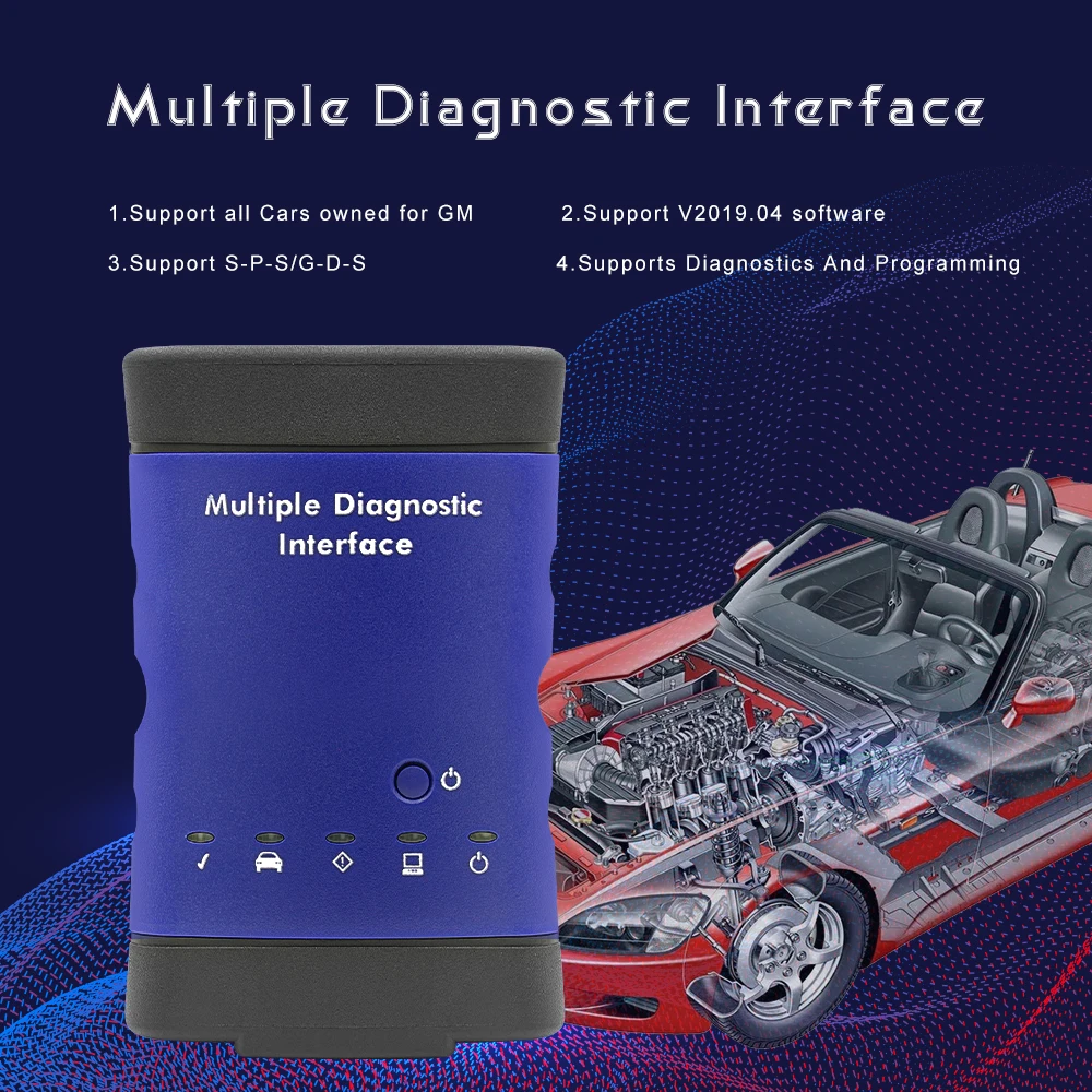 Диагностический интерфейс MDI для GM V2020.09 мультидиагностический OBD2 Wi Fi USB сканер OBD 2