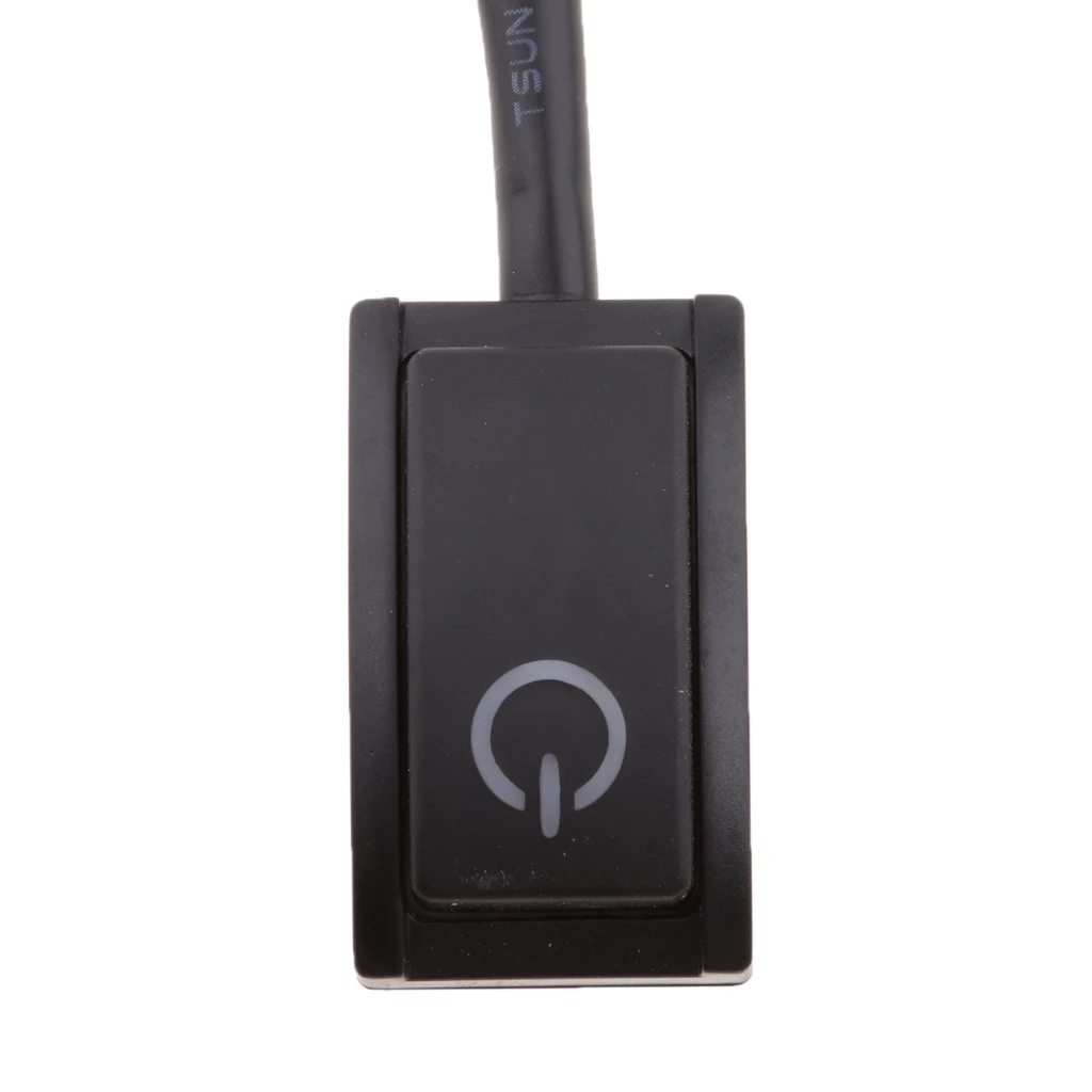 12V 200mA Auto Car Push Button Start Stop On/Off Switch Light Control