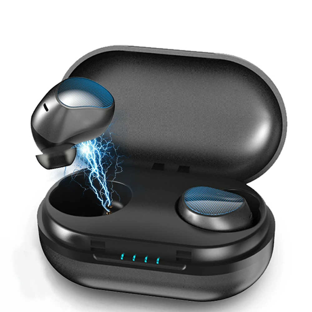 TWS Bluetooth наушники, гарнитура, настоящая Беспроводная зарядка, зарядная корзина V5.0, пояс, Bluetooth, сокровище, наушники, настоящие беспроводные наушники