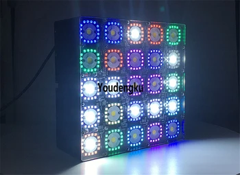 

25x10w rgb led Matrix strobe light dmx 512 dj background led flood stage lighting