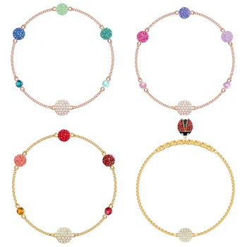 

High Quality Original SWA REMIX Invisible Magnetic Buckle Fashion Charm DIY Bracelet Ladies and Girls Bracelet Free Shipping