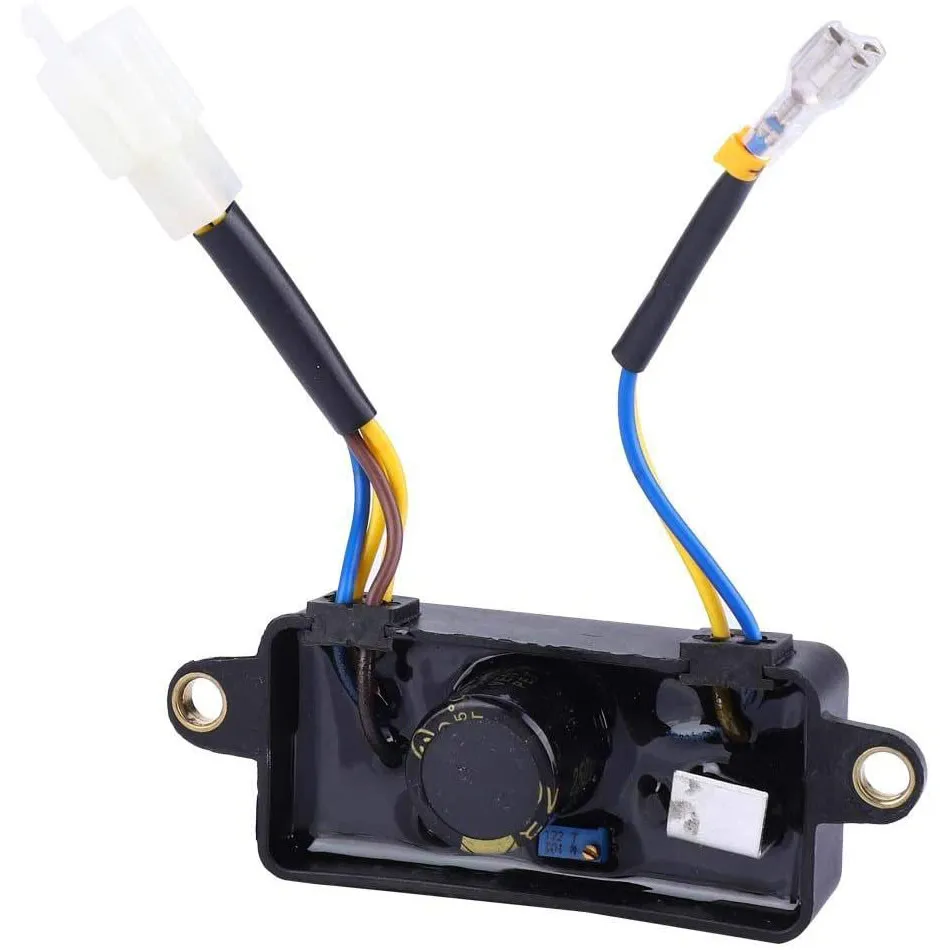 Description Picture 4 of itemAVR Generator Automatic Voltage Regulator Electric Rectifier For 1KW-3KW Single Phase Generator Spare Parts
