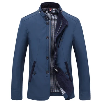 

Nice Men Jacket Spring Autumn Thin Military Windbreaker Men Zipper Jackets Outwear VogueCoats Casaco Masculino