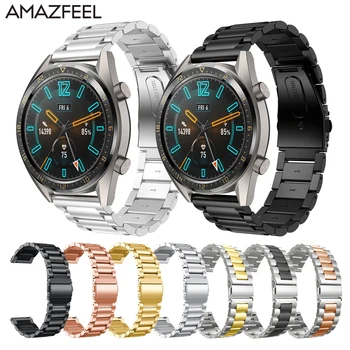 

Metal strap for huawei watch gt 2 strap bracelet for huawei honor magic band stainless steel wristband WATCH GT belt