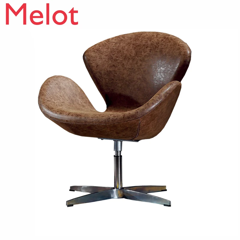 

Nordic Dining Chairs Originality Designer Sofa Chair Modern Dining Chairs Synthetic Leather Makeup Chair Cadeira Sillas Comedor