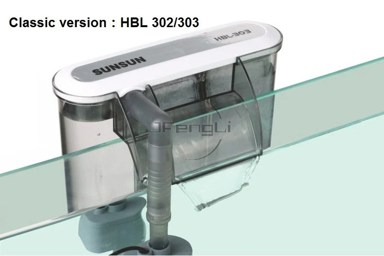 SUNSUN фильтр подвесной внешний 3 в 1 HBL фильтр водный водопад с насосом оборудование кислородный насос водные черепахи аквариумные рыбки