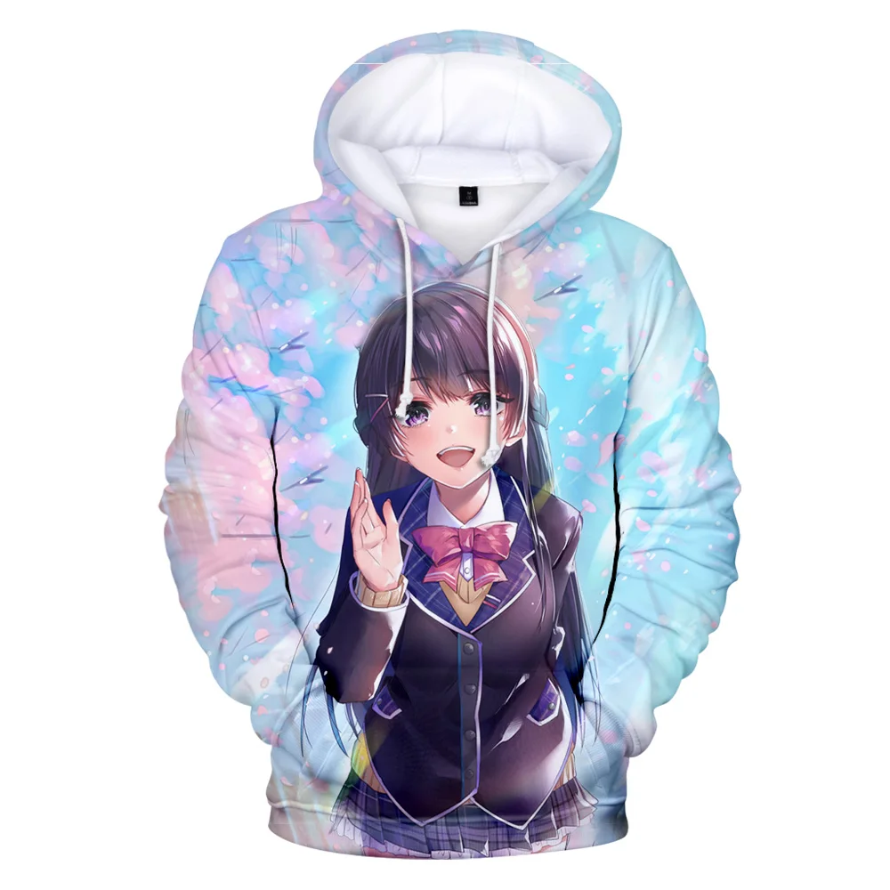 

Tsukino Mito модный осенний костюм с 3D принтом Winer Толстовки Спортивная одежда с капюшоном хип-хоп для женщин/мужчин с капюшоном