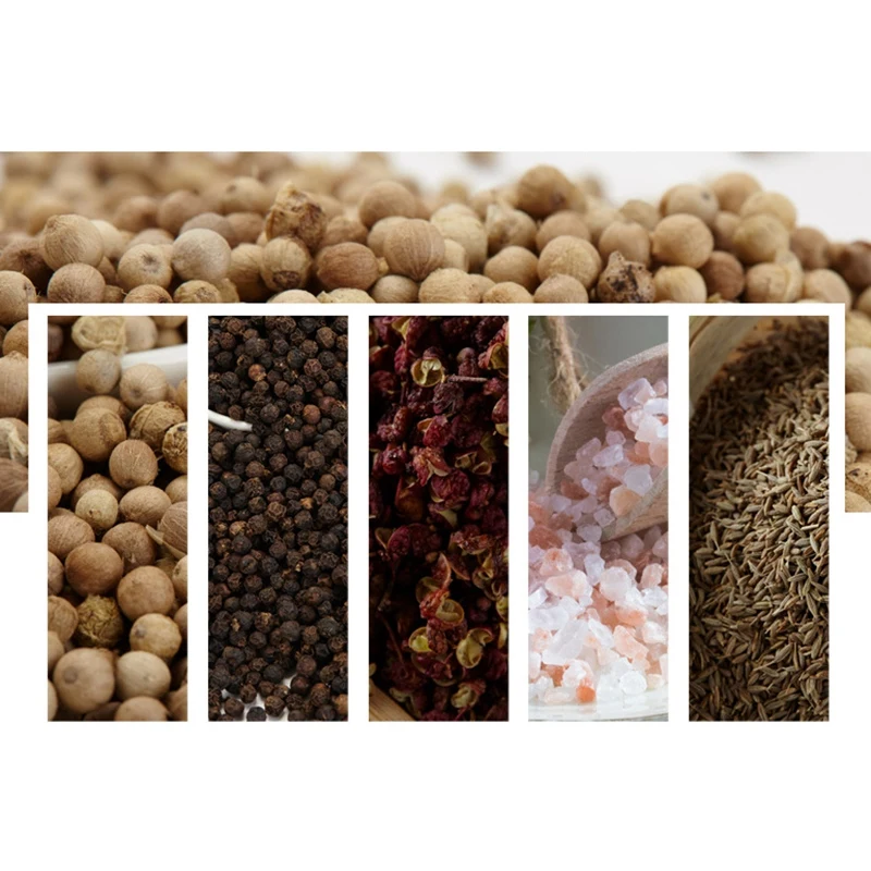 1 шт. мельница для соли и перца с керамической мясорубкой Регулируемая грубость, элегантные перечницы для свежих специй белый
