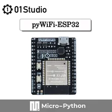 01 estúdio pywifi-esp32 desenvolvimento demo placa embutida compatable com micropython wifi iot pyboard programação wirelss