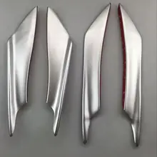 Автомобильный воздушный нож модифицированный универсальный набор деталей Передняя Лопата передний бампер карбоновый воздушный нож крутой спойлер воздушный нож