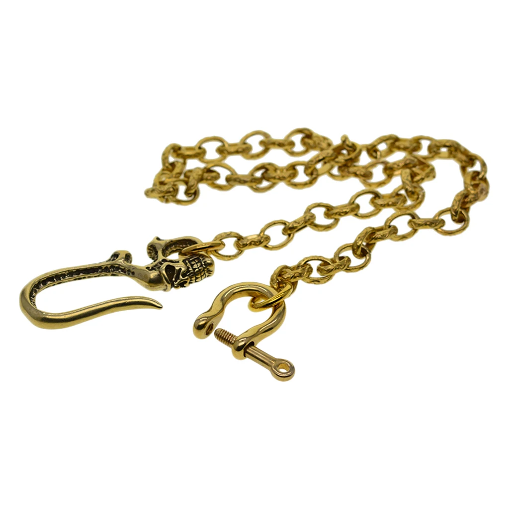 Wallet Chain For Men Biker Hip Hop Punk Skull Strong Key Jeans Pant Chain Heavy Waist Chain