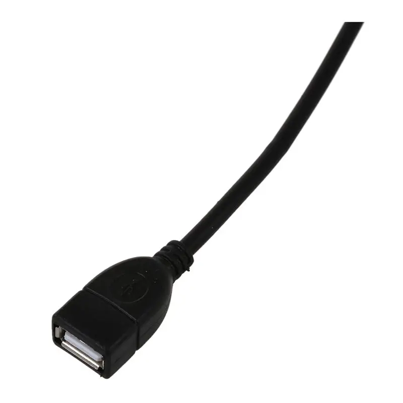USB 2,0 мужчина к женскому удлинительному кабелю удлинитель шнура для ПК ноутбук черный