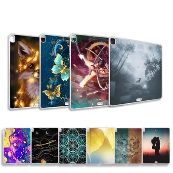 

Funda Cases For iPad Pro 12.9 2018 Case On iPad A1876 A1983 A1895 A2014 Painted Tablet Cover Soft TPU Cartoon Animals Covers