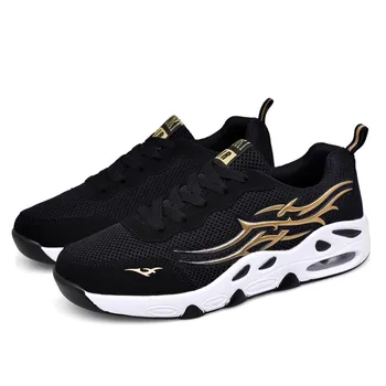 

Men Mesh Breathable Sneakers Casual Leisure Running Sports Tennis Shoes Low Top Lace Up Walking Shoes