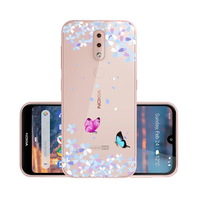 Прозрачный чехол для nokia 4,2 3,2 2,2 чехол мягкий силиконовый DIY окрашенный Funda для nokia X71 чехол Coque Bumper nokia 3,2 nokia 4,2