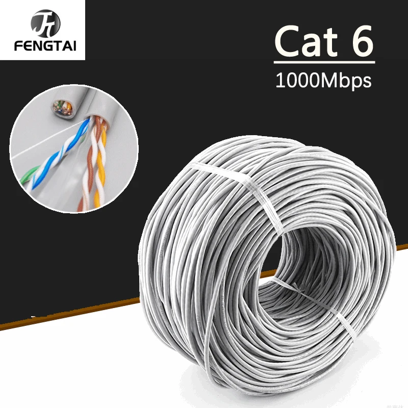 Ethernet Cable RJ45 CAT6 1000Mbps UTP LAN Cable for Gigabit Ethernet Cable Cat 6 Network Cable for Modem Router Patch Cord