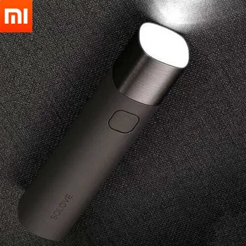 

Original Xiaomi Mijia Solove X3 USB Charging Brightness EDC Flashlight 3000mAh Power Bank Mini LED Flashlight Bike Light