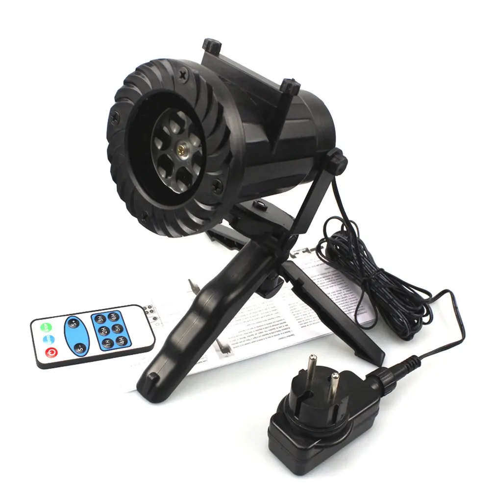 Romantic Colorful Popular Twilight Night Light Projector Lamp LED Laser Light Flashing Atmosphere Lamp Christmas Gift