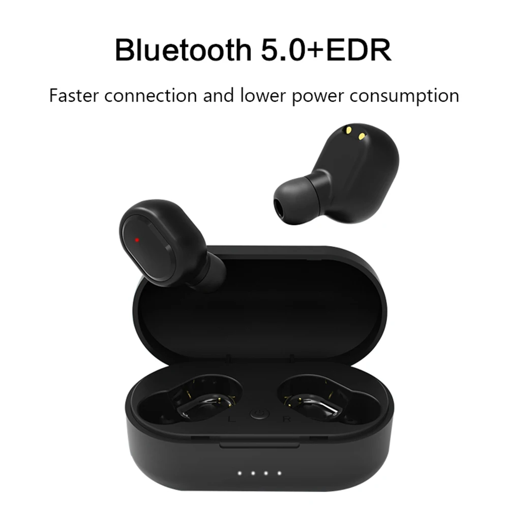 Sport M1 Bluetooth Headsets Wireless Earbuds 5 0 TWS Earphone Noise Cancelling Mic for iPhone Xiaomi Huawei Samsung