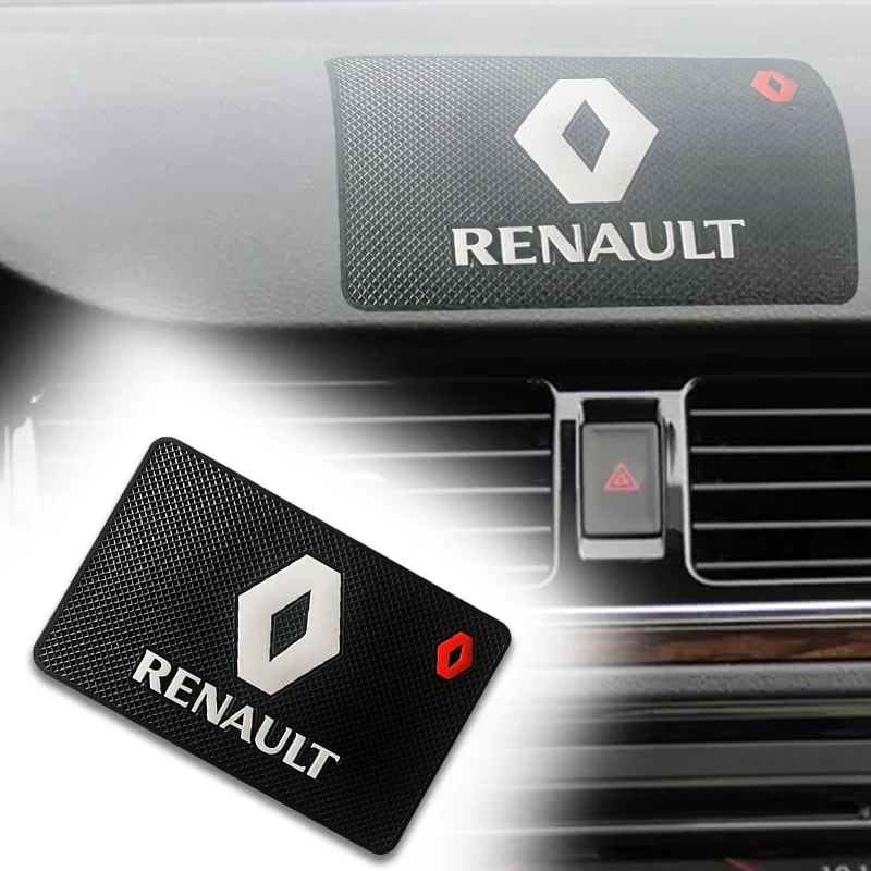 1 Автомобильный Противоскользящий коврик для телефона Renault Clio Laguna 2 Megane 3 Duster Logan