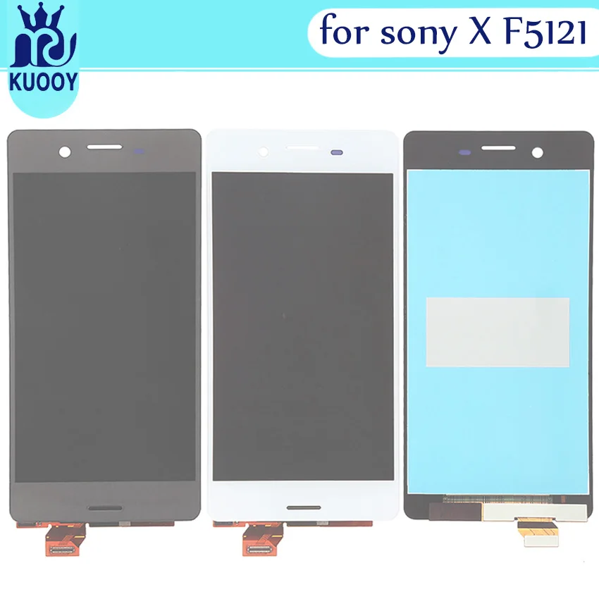 

10pcs/lot for Sony for Xperia X Performance F5121 LCD Display Screen with Touch Screen Digitizer white/black free shipping byDHL