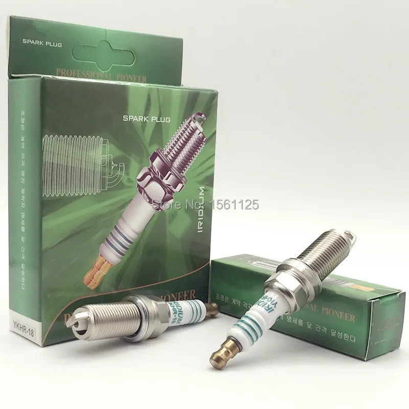 4 6 шт. иридиевая Свеча зажигания YKHR-18 для LFR6AIX-11 LFR6AGP SK20HR11 LFR6A IKH20 FR7ME K20HR-U11 IKH20TT FR7MPP10 XP5325