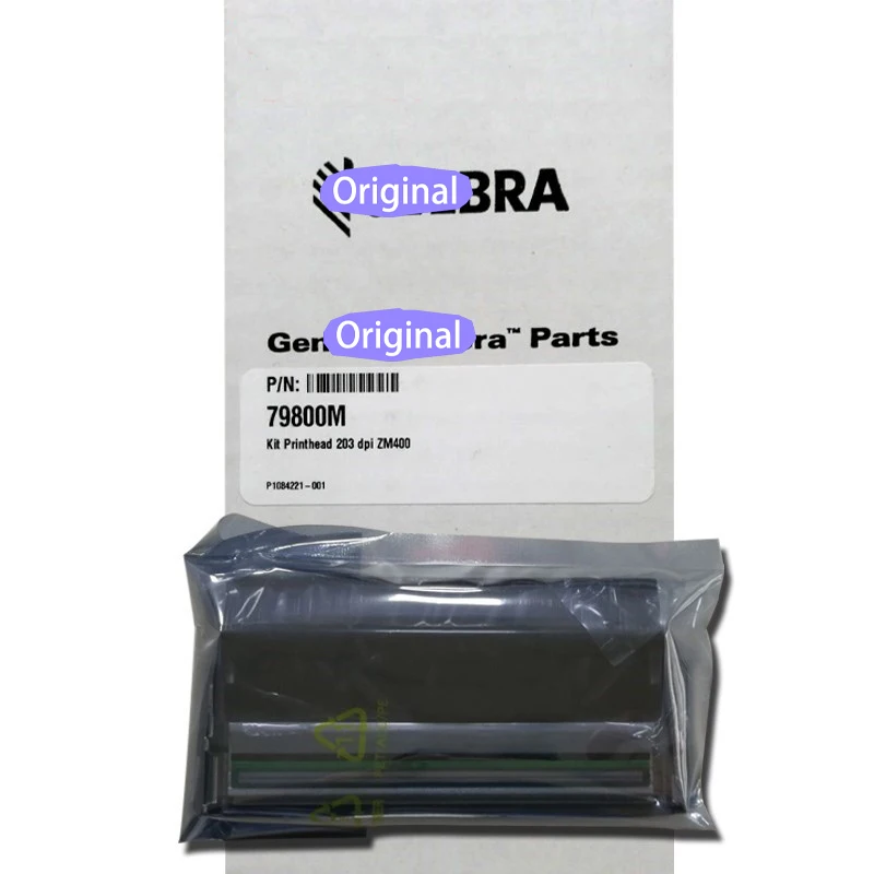 ForZebra ZM400 / 203 точек/дюйм сменная печатающая головка (79800 м) натуральная Зебра новый