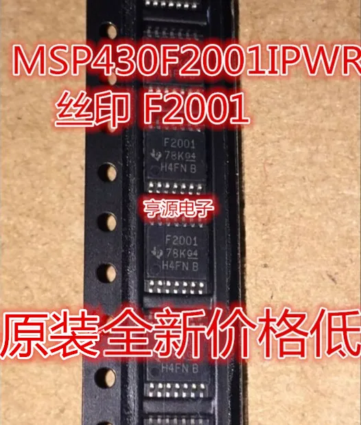 10 шт. MSP430F2001IPWR F2001 MSP430F2001 TSSOP14 и