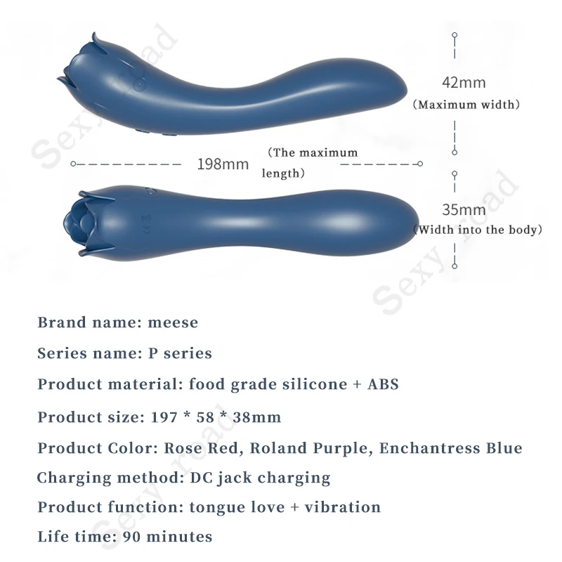 Oral Sex Licking Tongue Vibrator rose vibator Toys for Women sexy Silicone Dildo Vibrator clitoris sucking stimulator massager 4