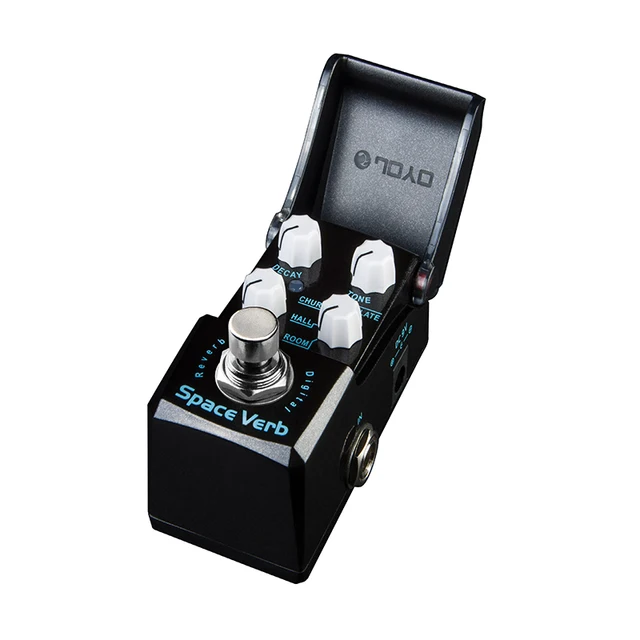 JOYO JF-317 Space Verb Pedal Digital Room Hall Reverb Mini Electric Guitar Effect with Knob Guard True Bypass Guitar Accessories