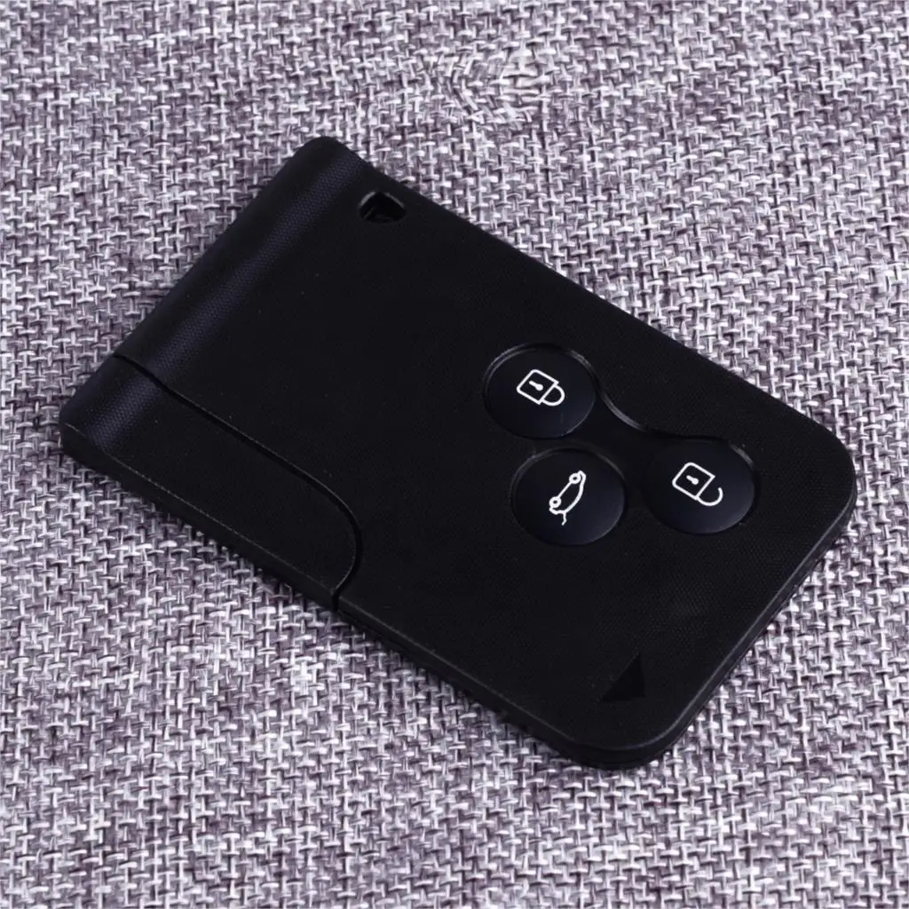 

DWCX Semi-intelligent 3 Buttons Remote Key fit for Renault Megane Scenic 2003 - 2007 2008 Smart Card 433MHZ ID46 PCF7947 Chip