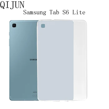 

Transpatent Silicone Soft Shell For Samsung Galaxy Tab S6 Lite 2020 10.4'' Case Soft TPU Back Tablet Cover For SM-P610 SM-P615