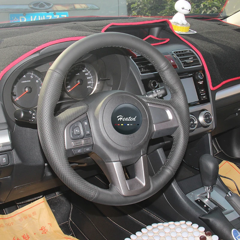 Оплетка на руль автомобиля из кожи Nappa для Subaru outback оплетка руль|steering wheel cover|auto