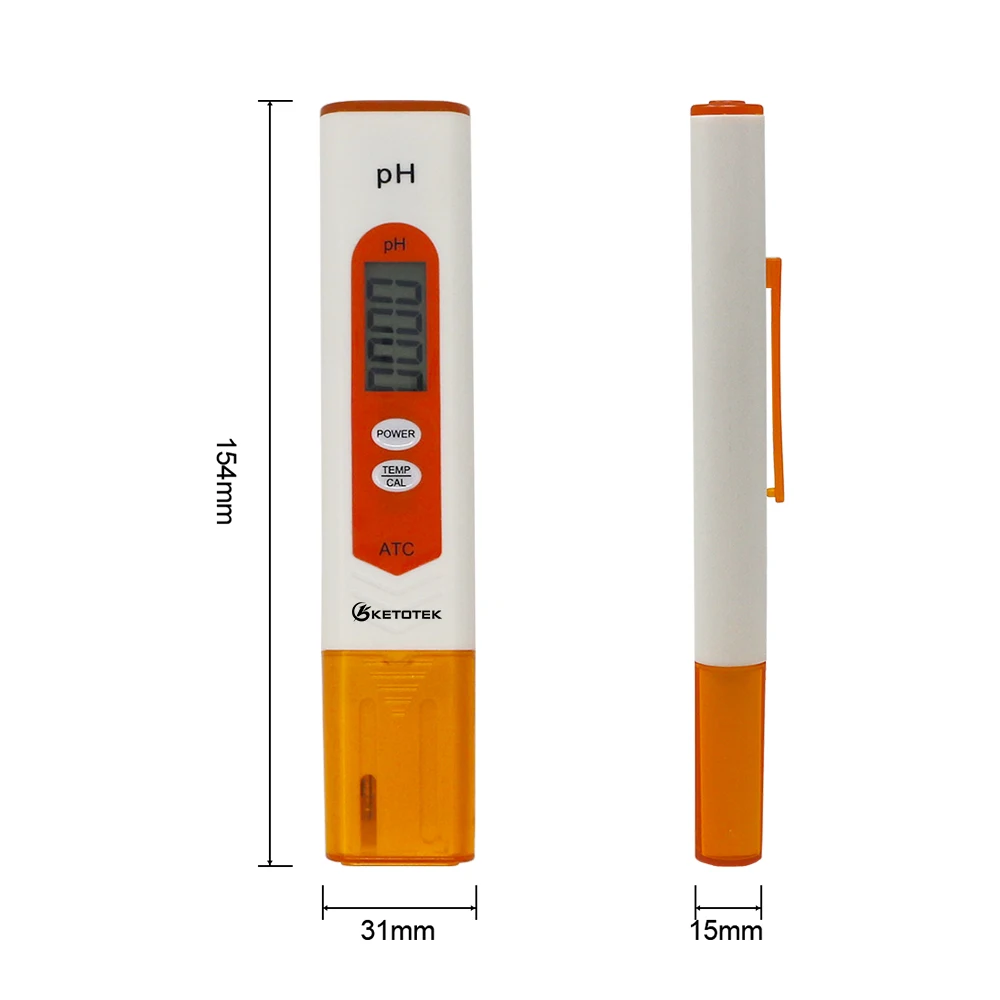 Портативный ЖК-цифровой рН-метр термометр ручка тестер Точность 0,01 аквариум бассейн Вода Вино моча автоматическая калибровка